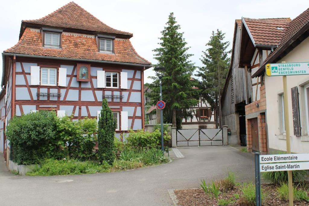 Spacieux Duplex 1 A 6 Personnes Ebersheim Extérieur photo